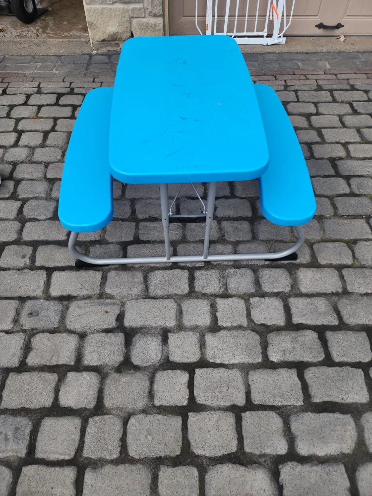 Lifetime Kids Picnic Table - Blue - photo 3