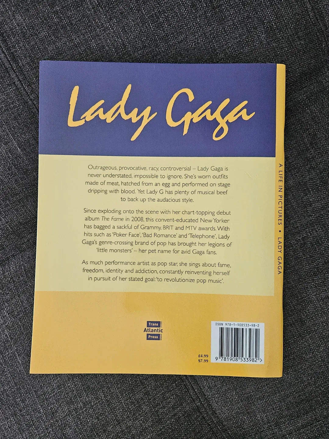 Lady Gaga: A Life In Pictures by Marie Clayton 48 page book image indicator(2)