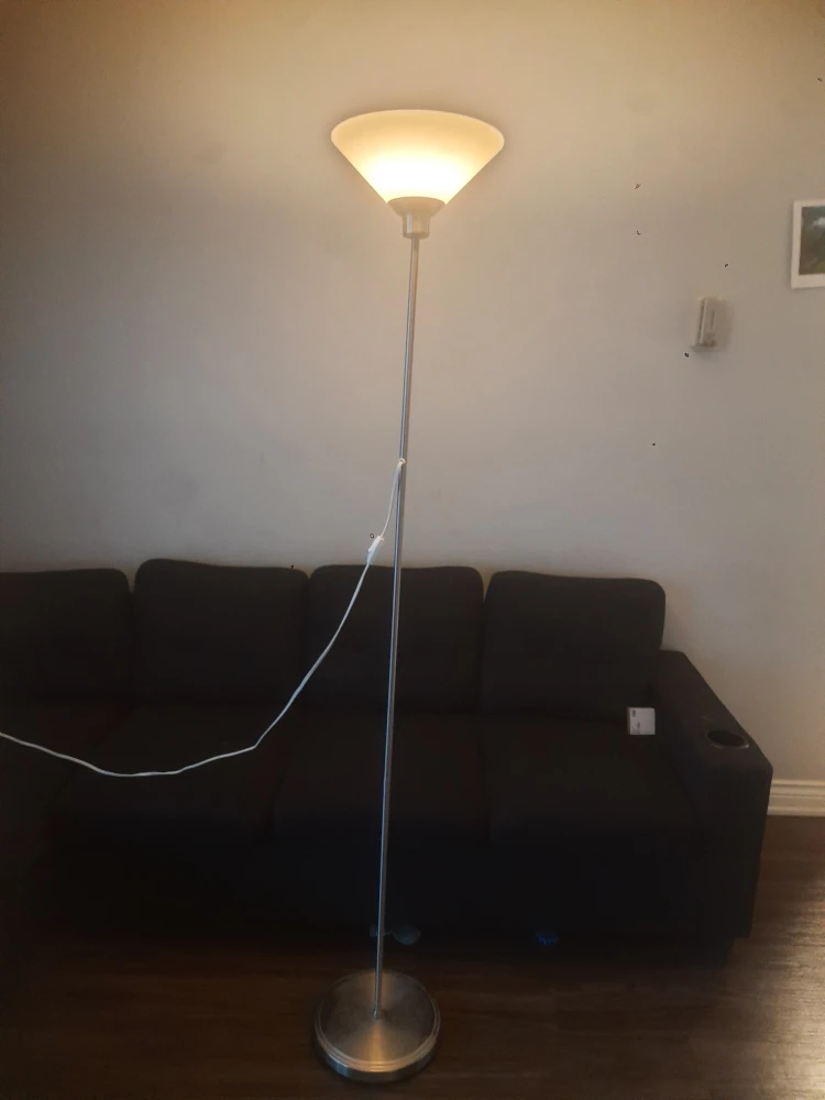 Floor Lamp - Silver Finish