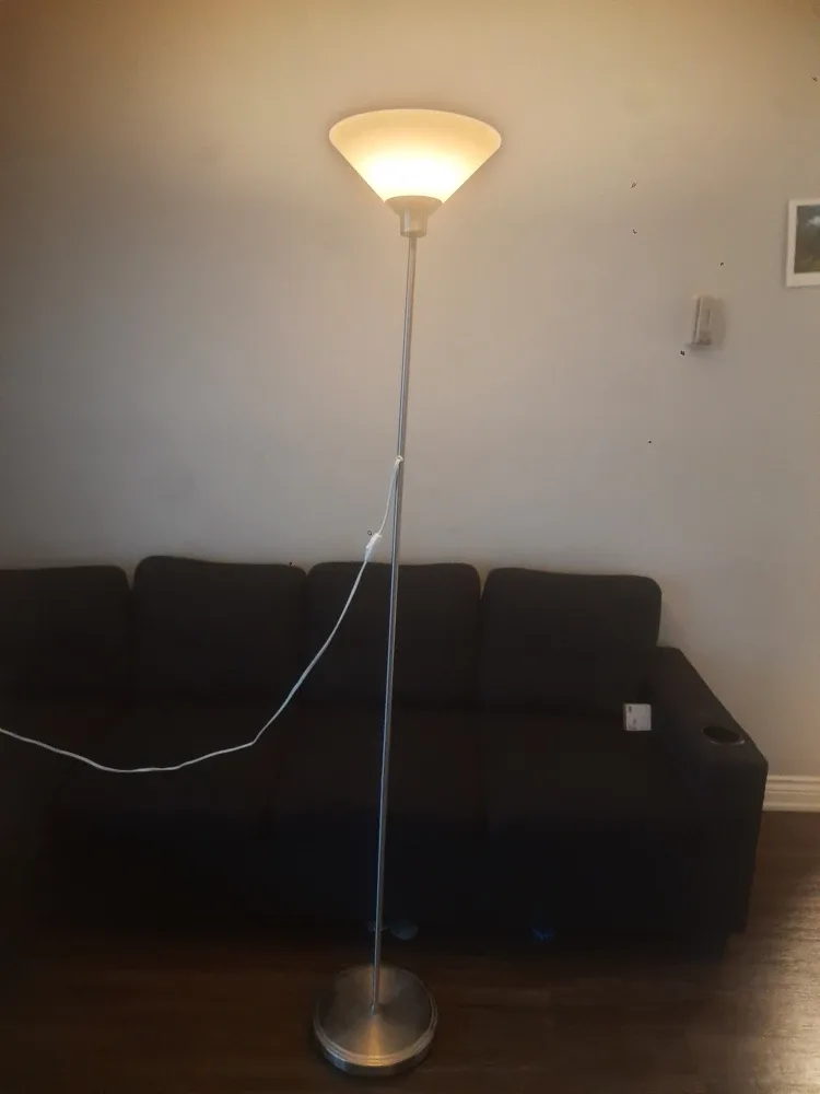 Floor Lamp - Silver Finish