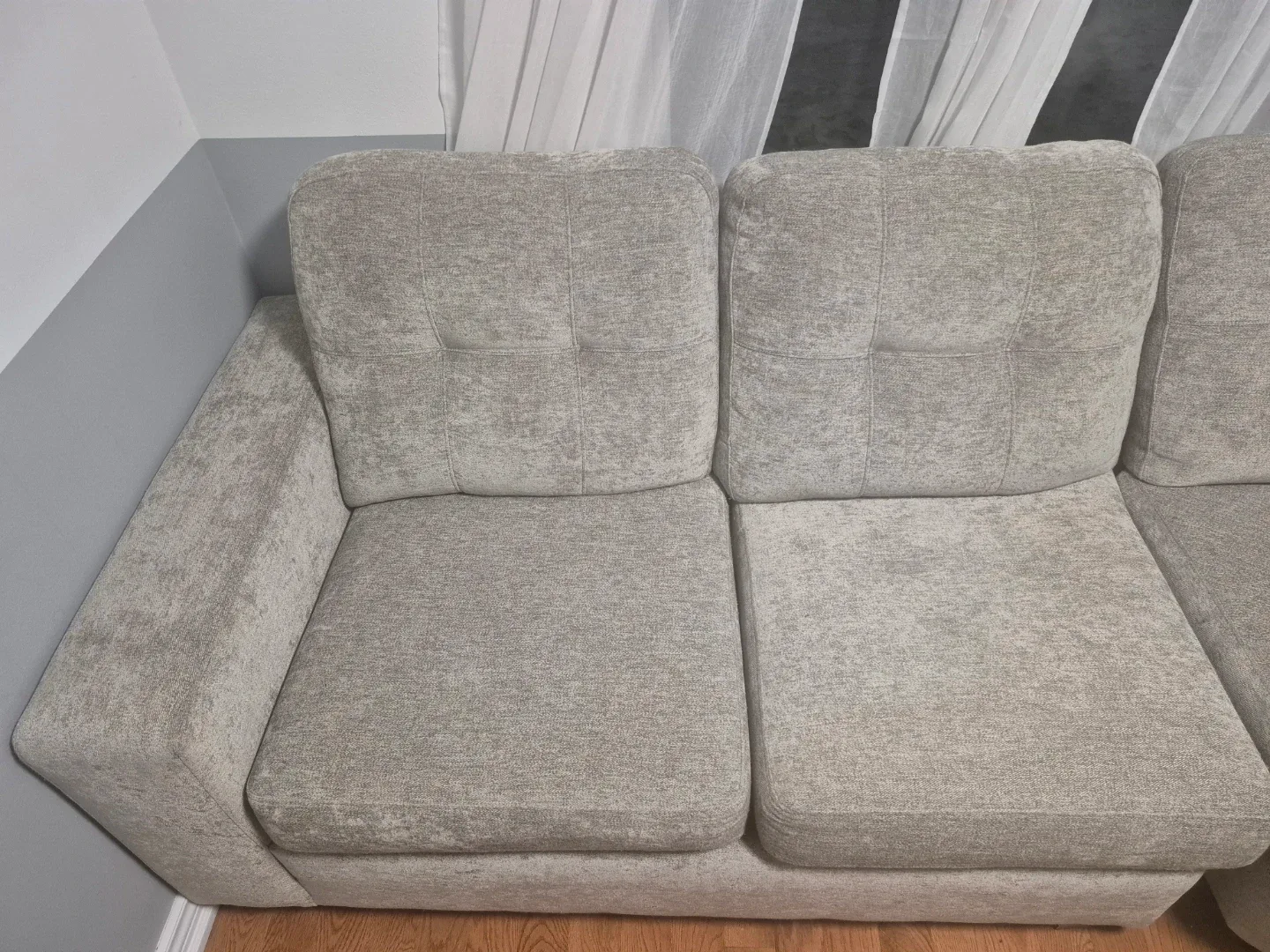 Moving sale: Grey Sectional Sofa image indicator(4)