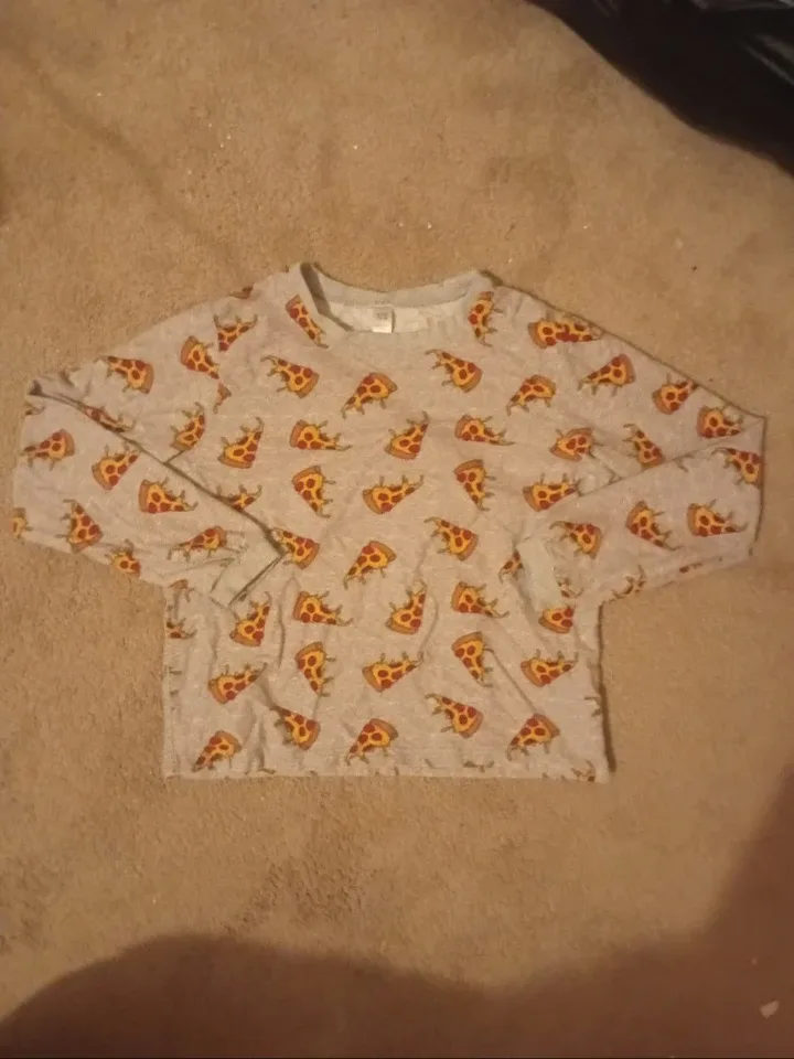 Pizza Print Pajama Set image indicator(2)