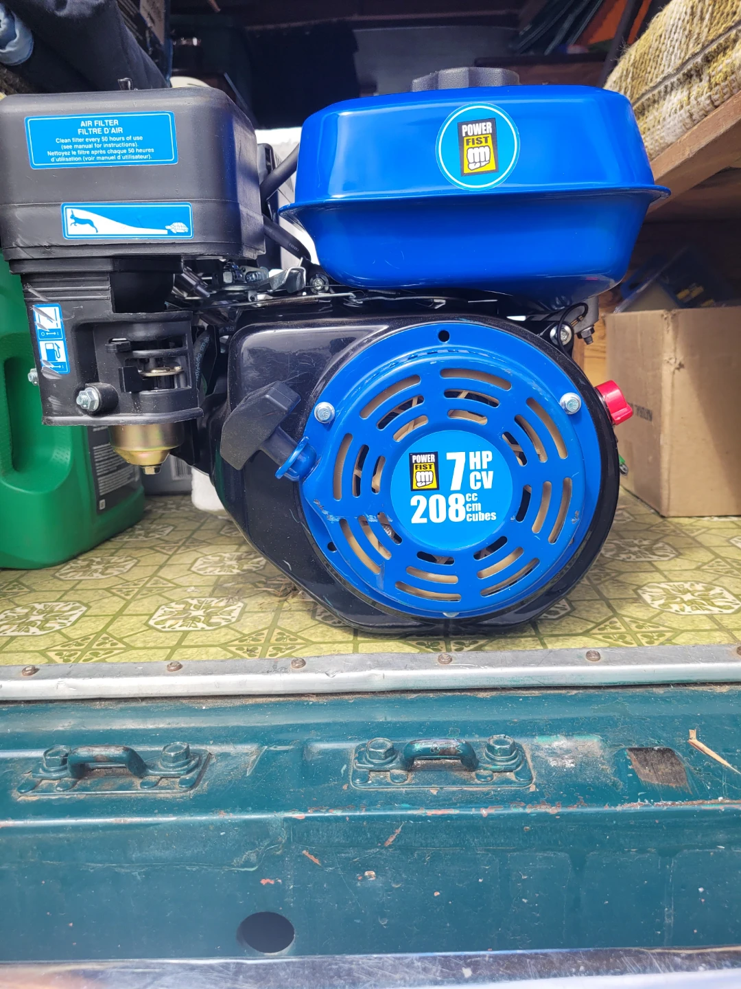 Powerfist 7 HP CV 208cc Engine