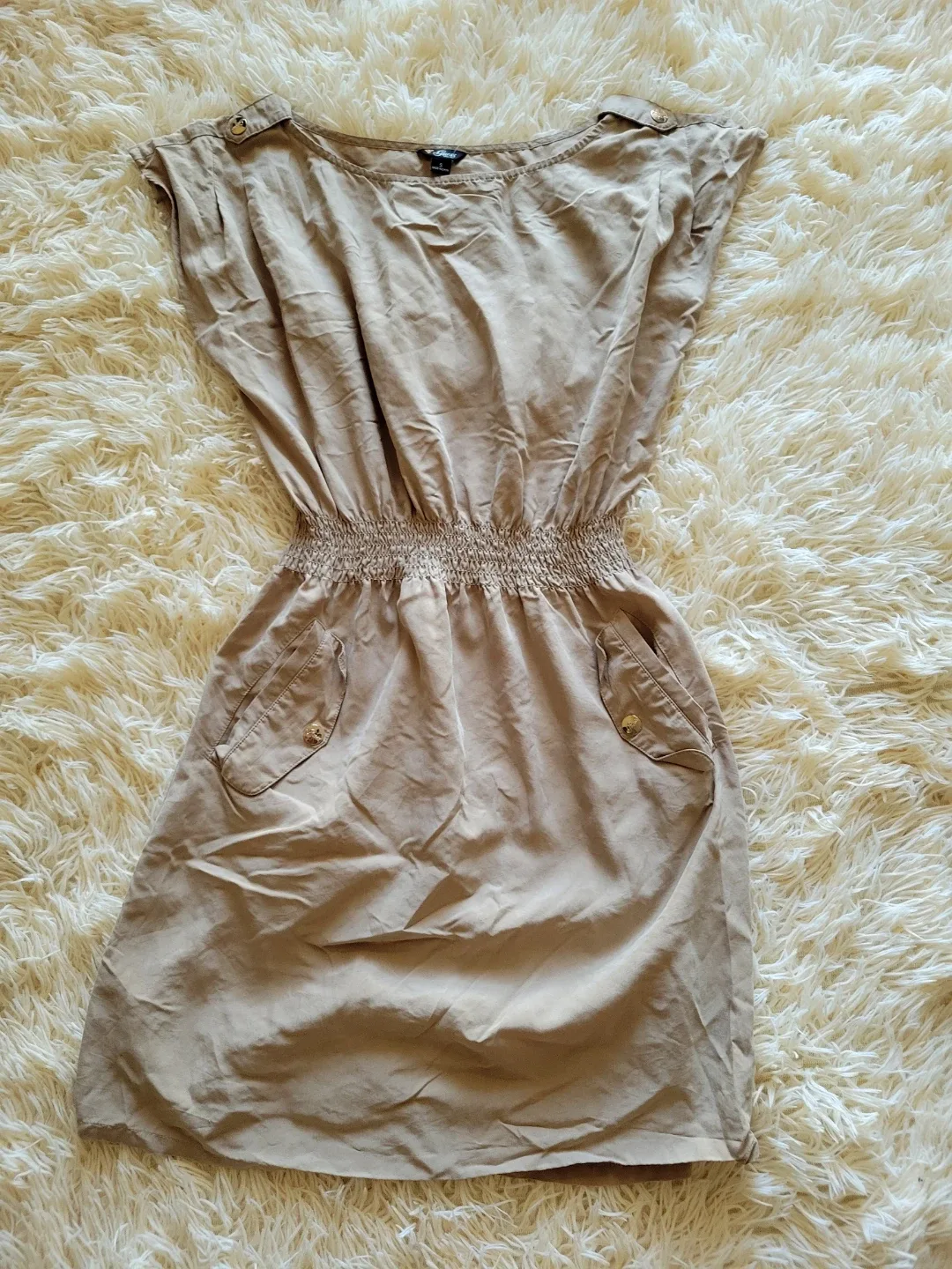 Guess Beige Dress - Size S