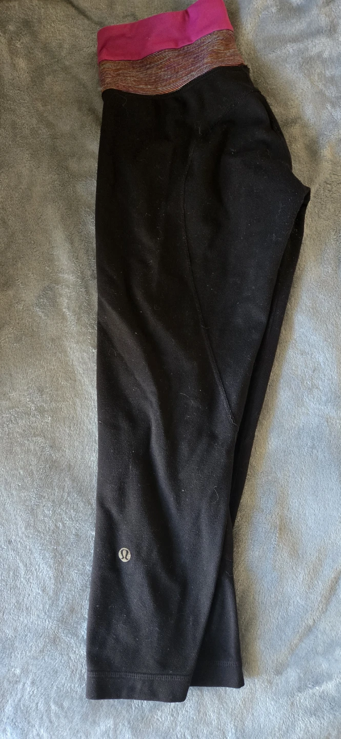 Lululemon Black Crop Tights