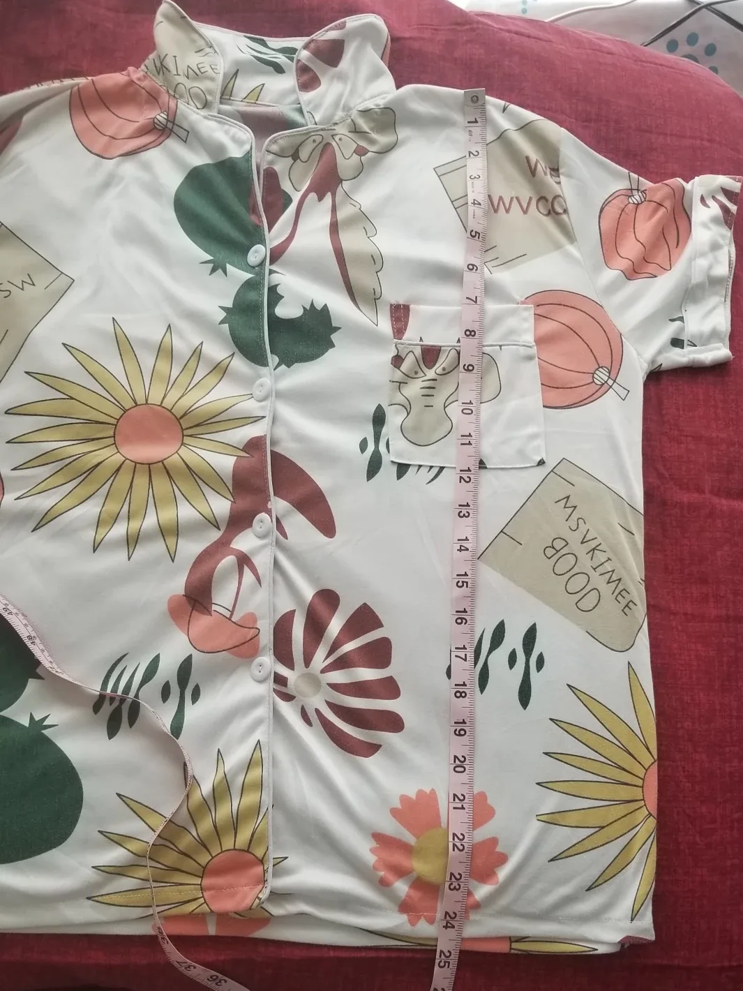 Women's Pajama Set with Floral and Animal print image indicator(6)