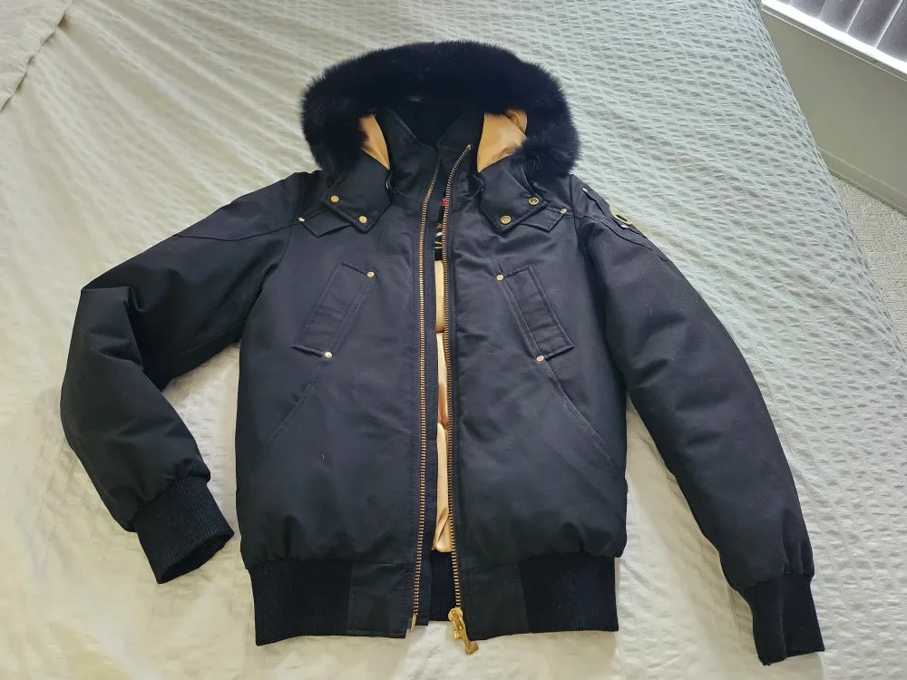 Moose Knuckles Bomber Jacket - Size S image indicator(7)