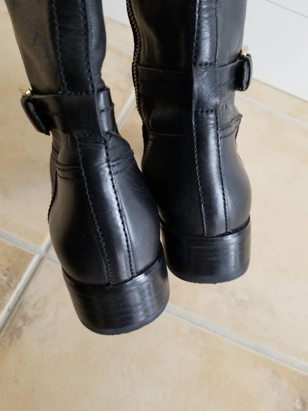 Michael Kors Black Leather Riding Boots - photo 4