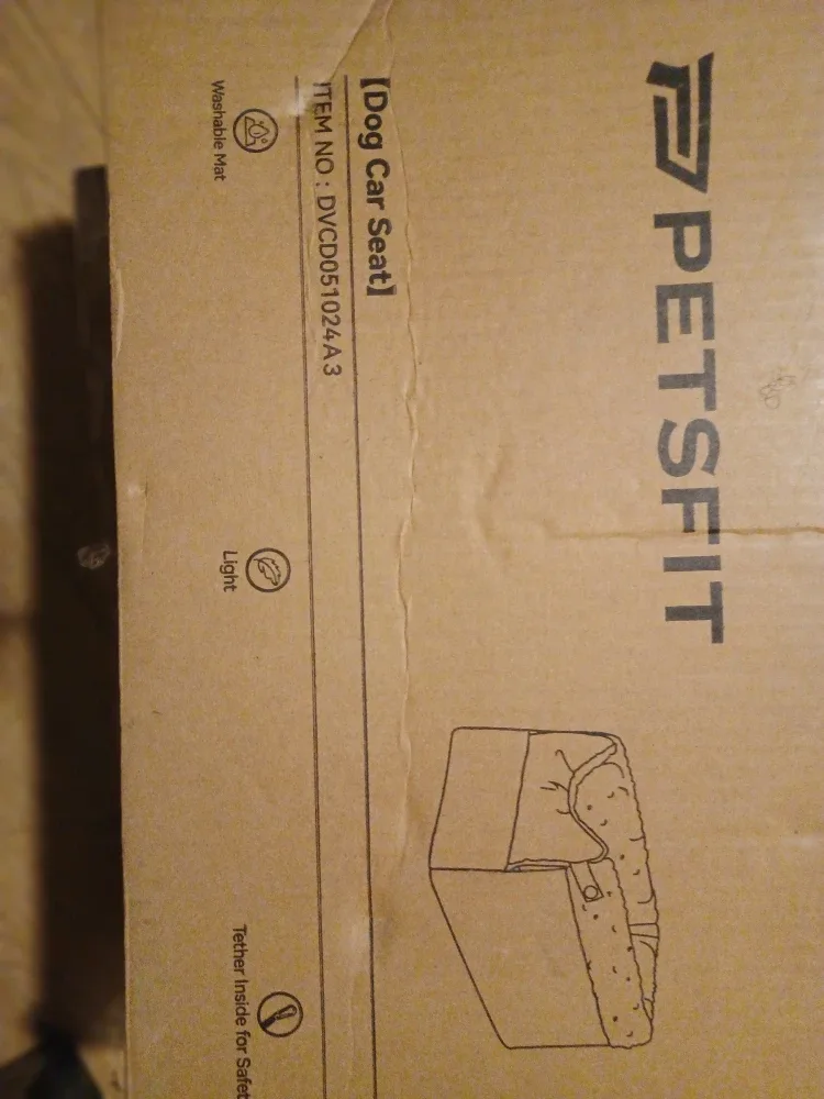 PETSFIT Dog Car Seat - New in Box