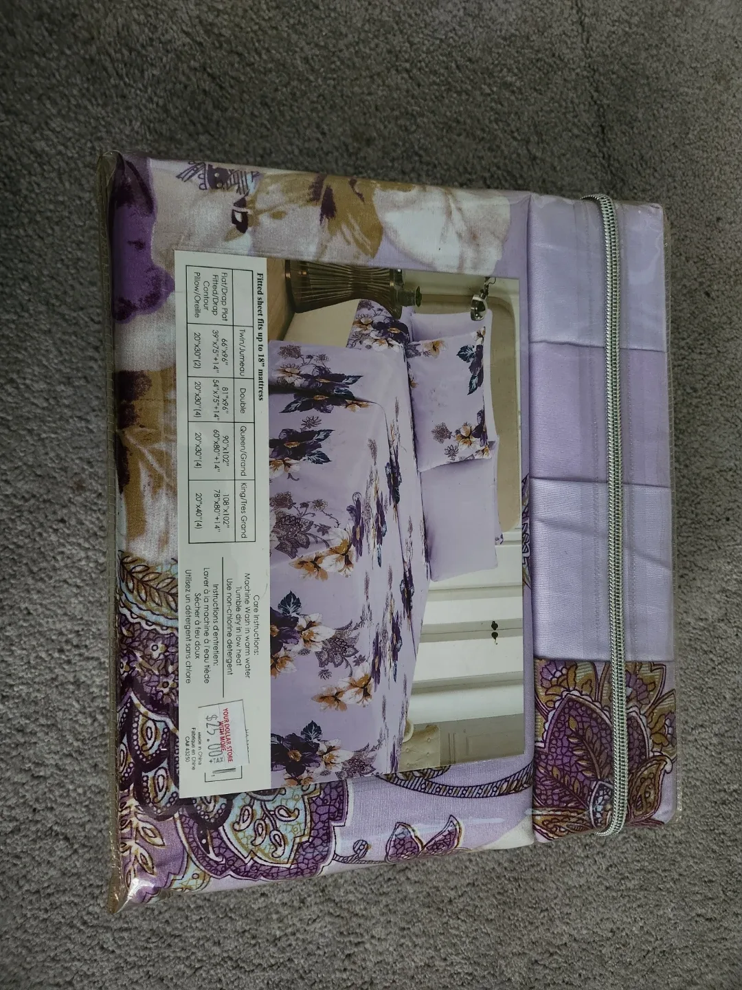 Bamboo Home🥕 Luxury 7800 Queen Sheet Set image indicator(2)