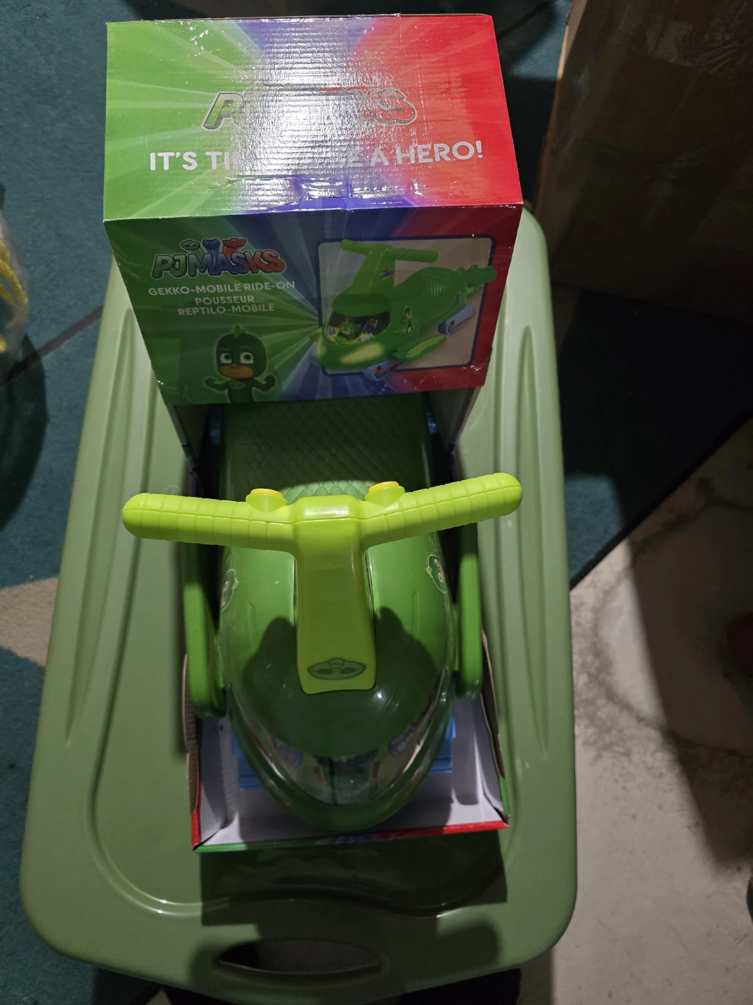 PJ Masks Gekko-Mobile Ride-On Toy - New in Box! - photo 2