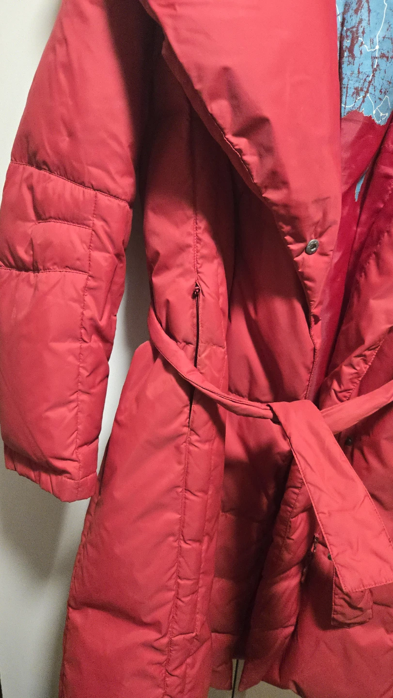 Evona Red Padded Down Coat - photo 2