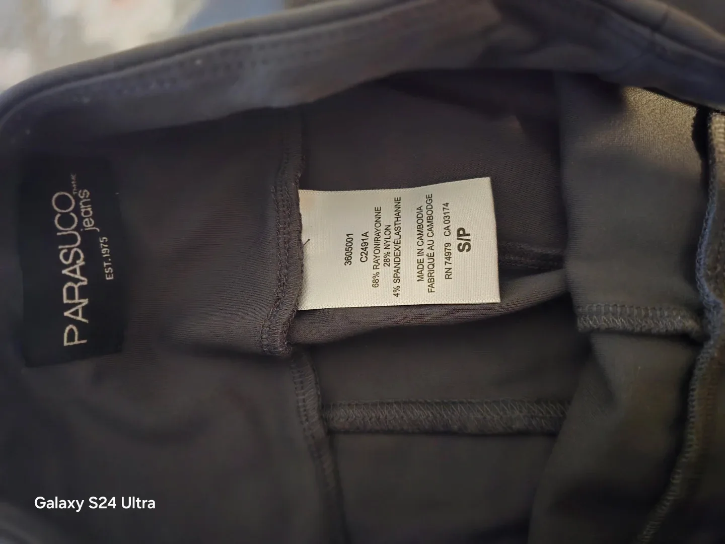 PARASUCO Jeans Black Leggings image indicator(6)