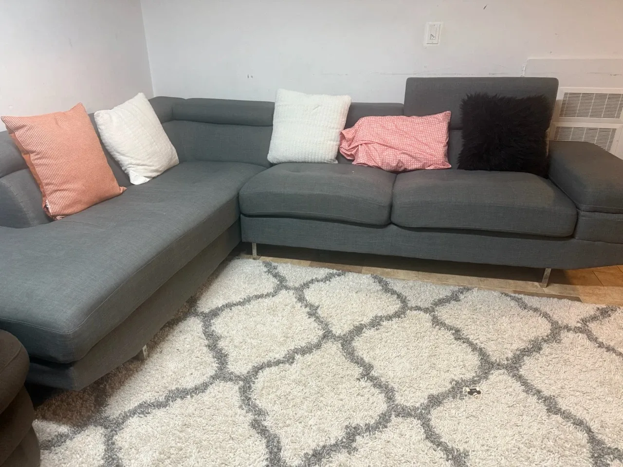 Grey Sectional Sofa