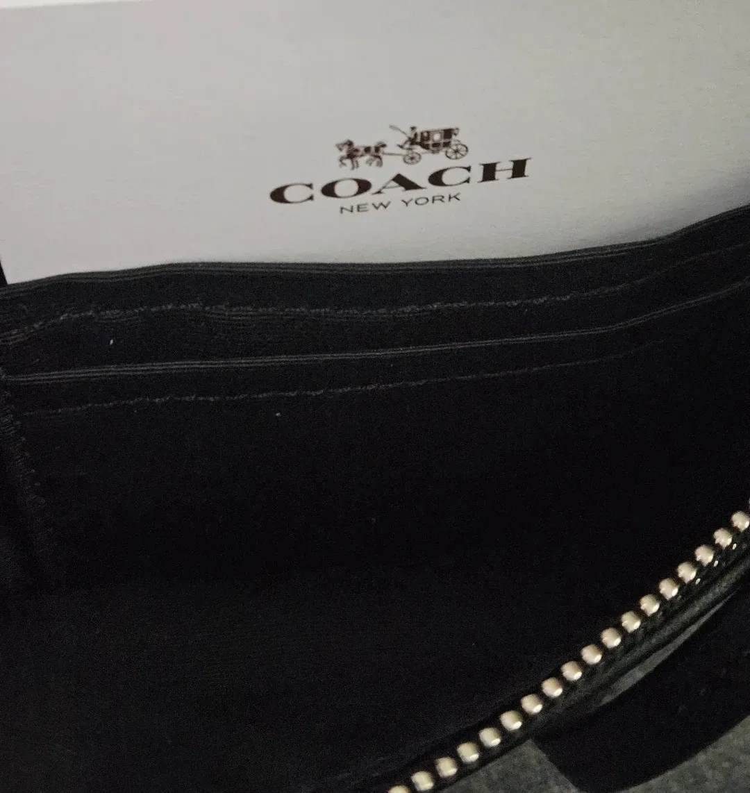 Coach Black Wristlet image indicator(3)