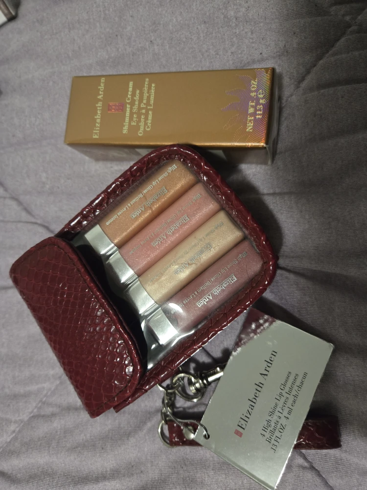 Elizabeth Arden Lip Gloss Set + Eye Shadow