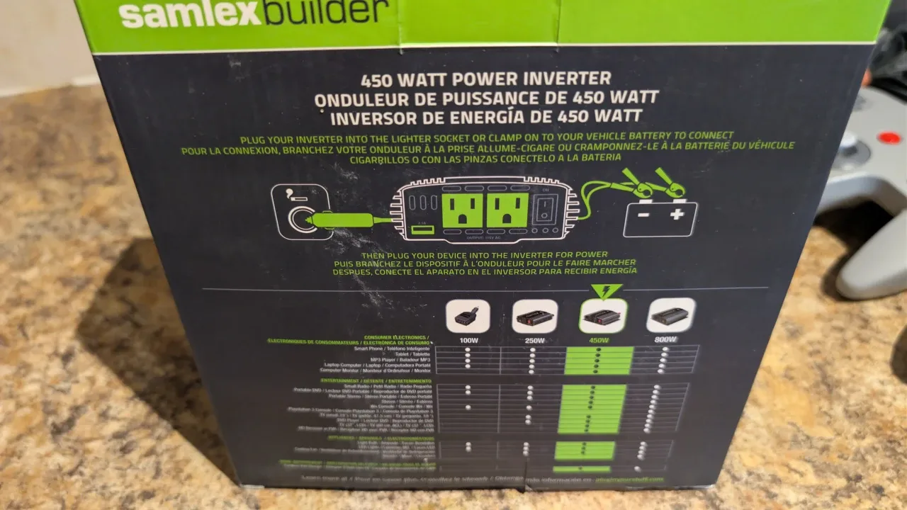 450W Power Inverter - New in Box! image indicator(4)
