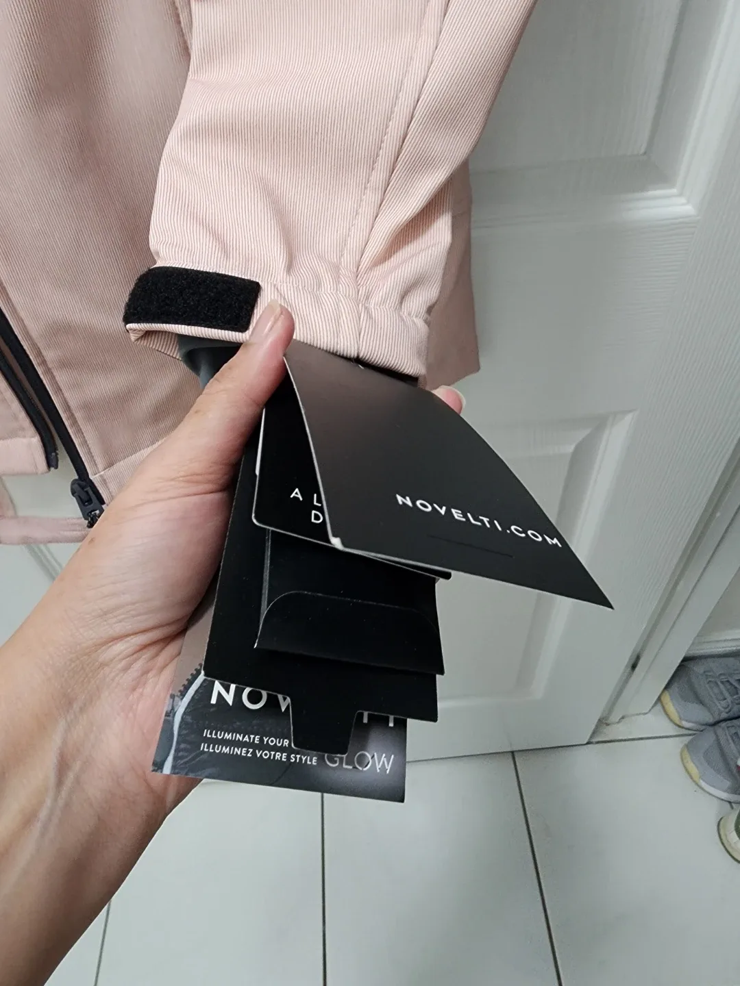 New Novelti Pink Softshell Jacket - Size S image indicator(3)