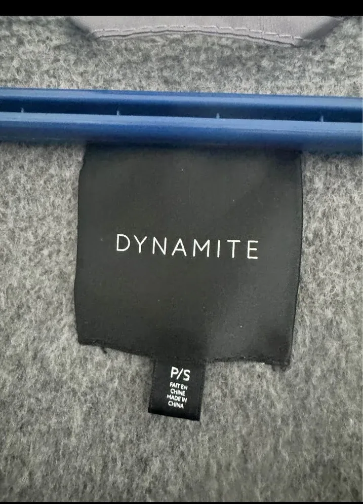 Dynamite Grey Hooded Coat - Size P/S image indicator(3)