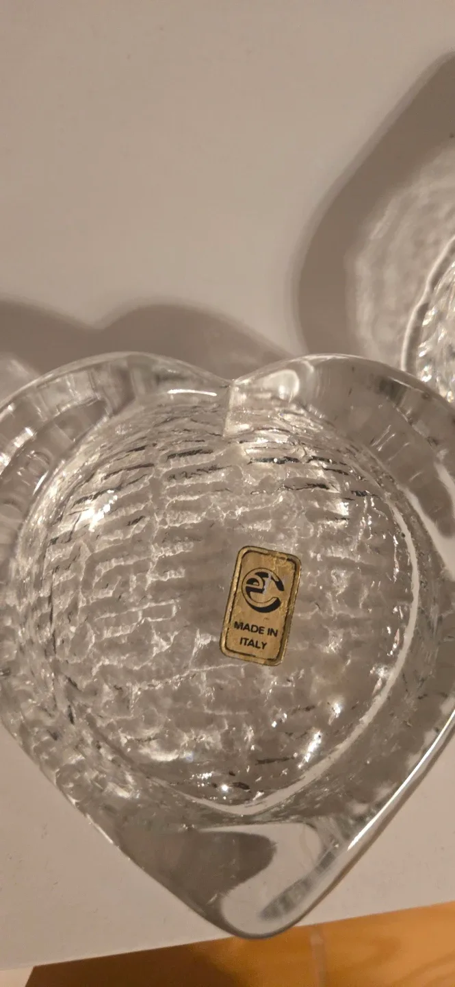 Candle holders Made in Italy Crystal image indicator(2)