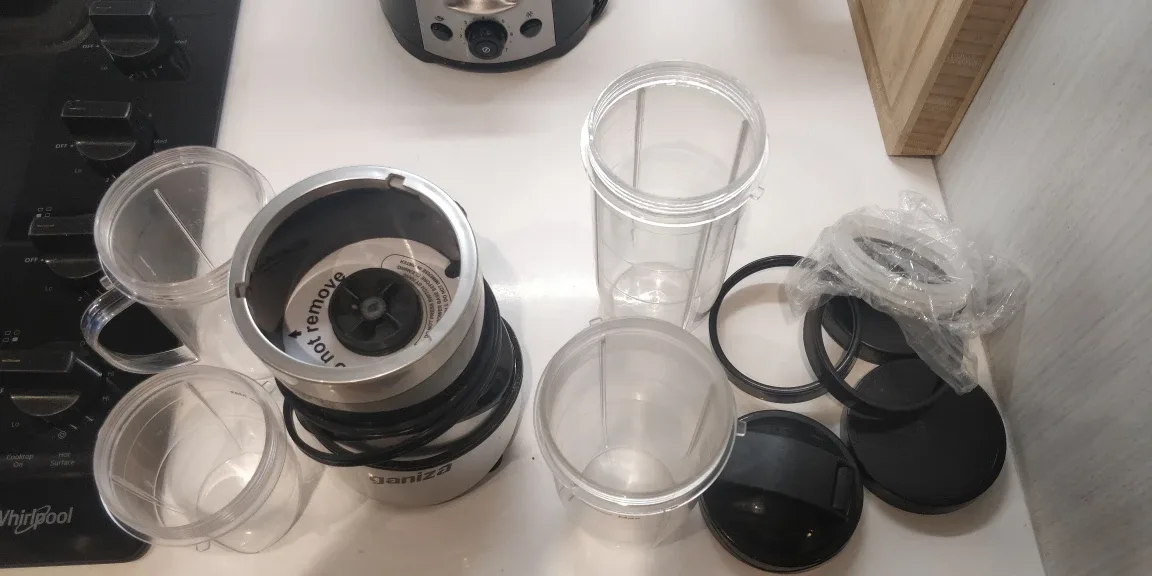 Ganiza Personal Blender Cups and Base ( Read Description) image indicator(2)