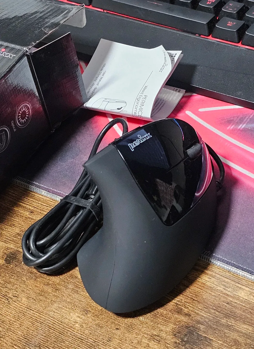 New Perixx PERIMICE-513N Ergonomic Vertical Mouse image indicator(5)