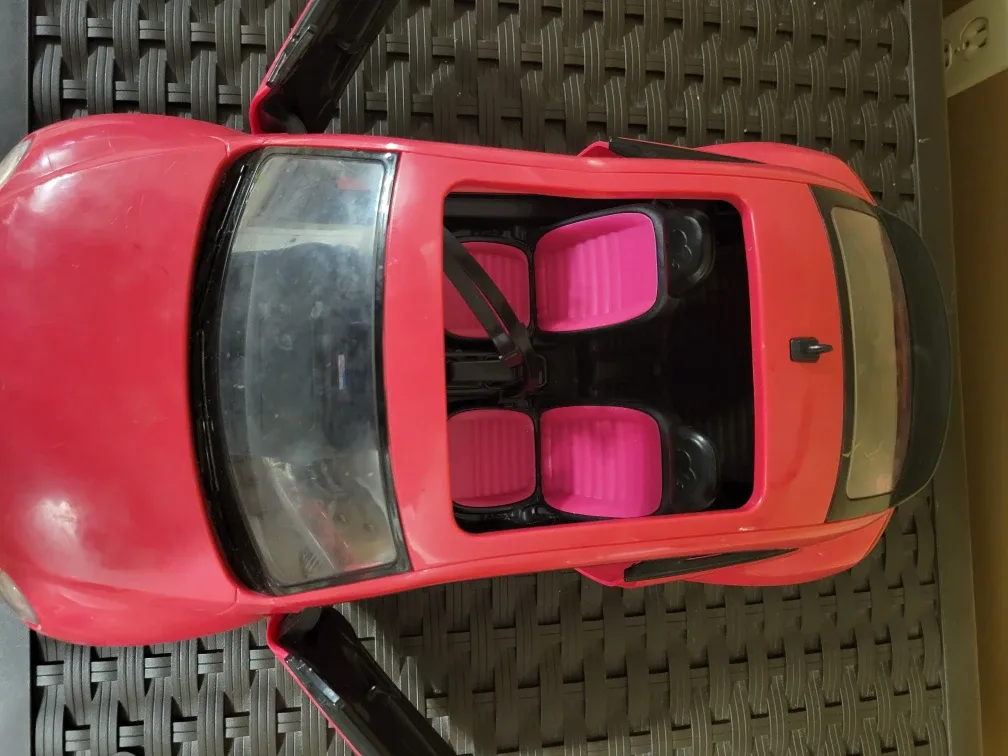 Barbie Volkswagen Beetle Car - Pink