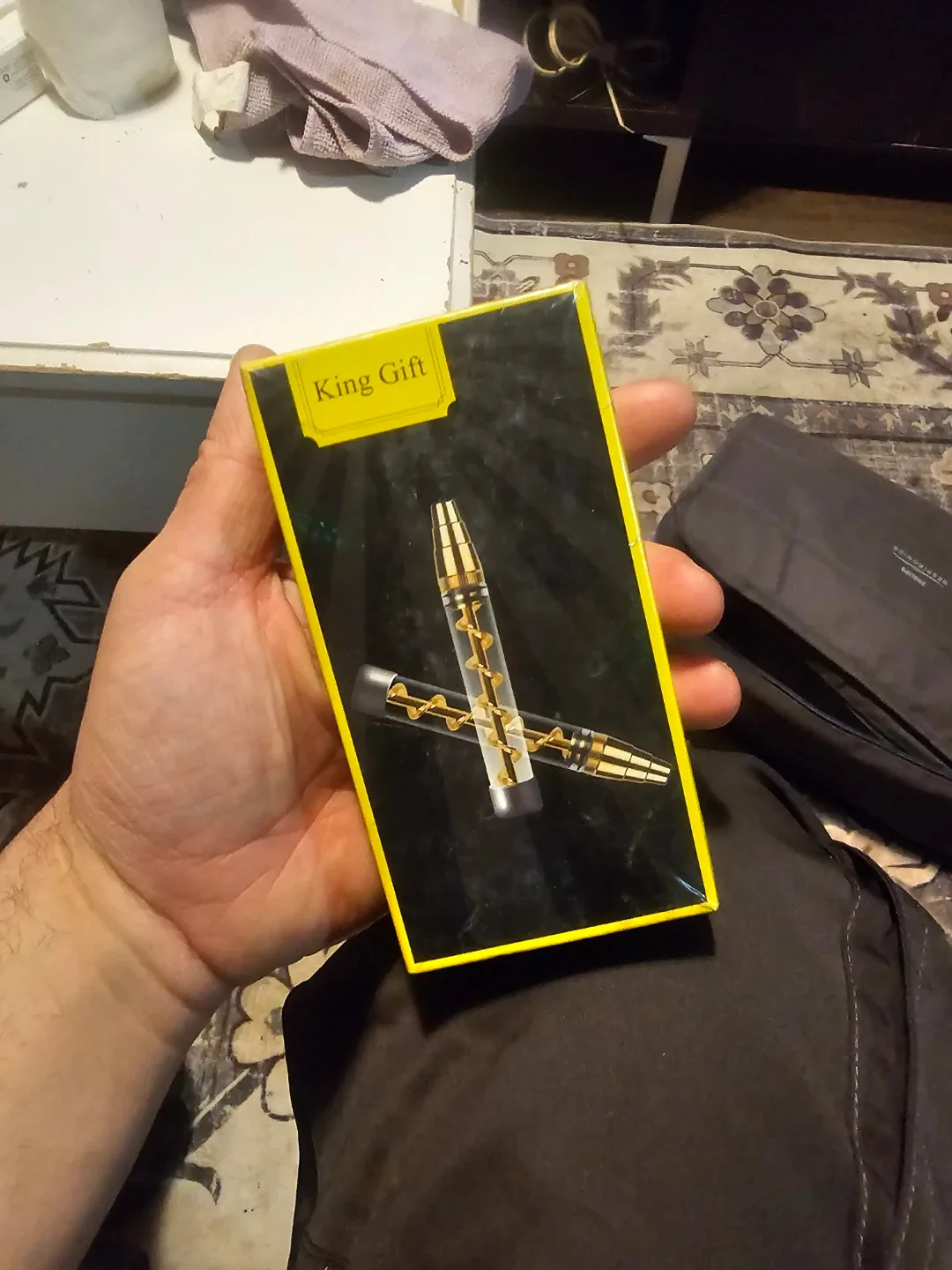 King Gift Glass Grinder Kit - NEW