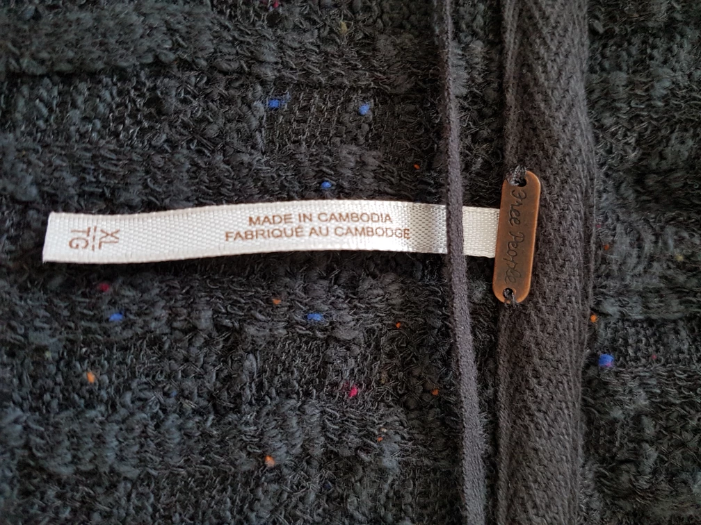 Free People Grey Hoodie, XL - photo 2