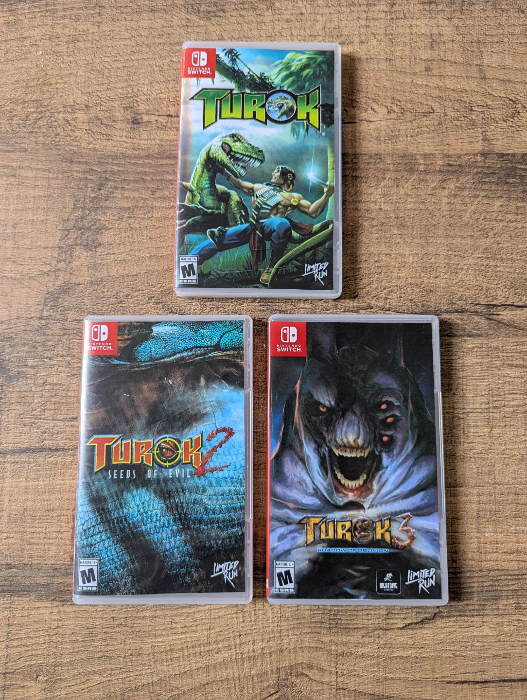 Nintendo switch Turok games