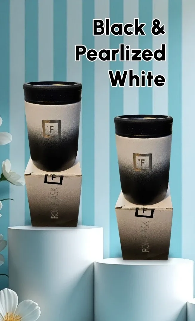 🥕 NEW IRON FLASK Insulated Standard 12 oz Can Cooler image indicator(8)