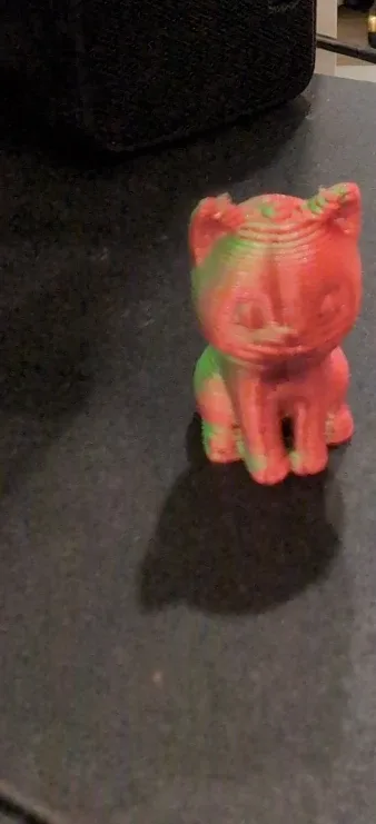 3D Printed Cat Figurine image indicator(2)