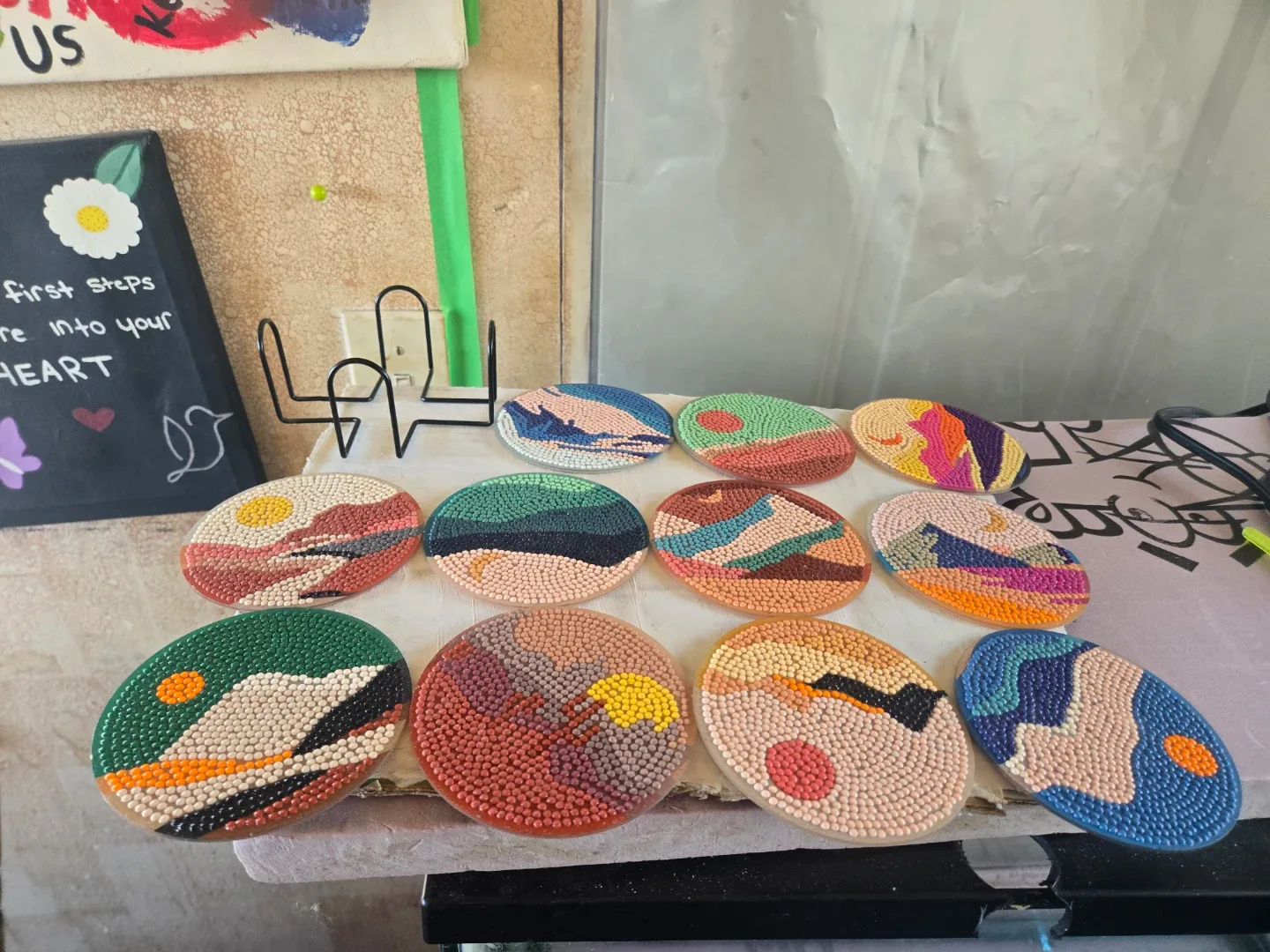 Diamond painting coasters image indicator(2)