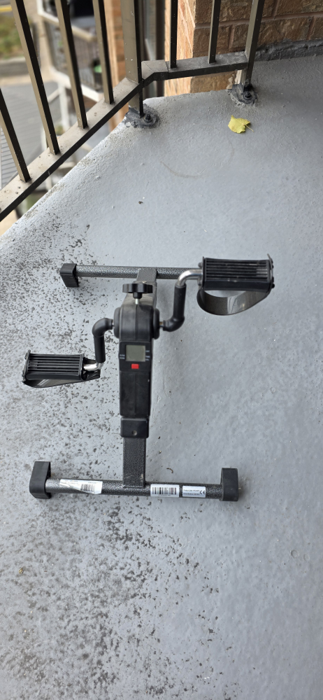 Portable Under Desk Bike Pedal Exerciser - photo 2