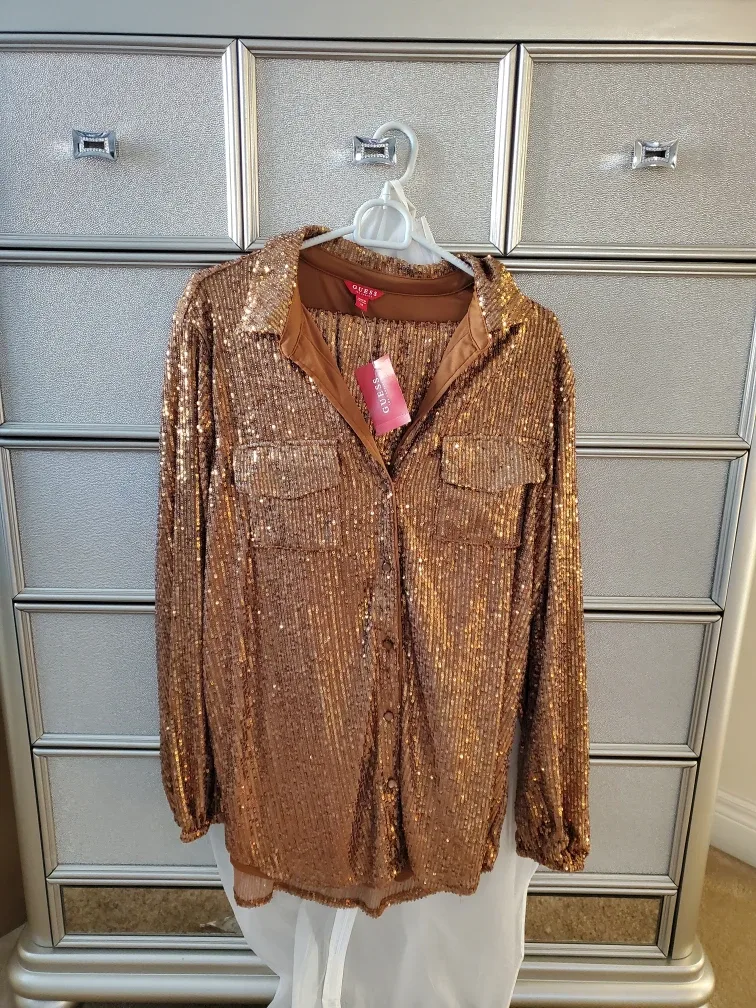 Guess Sequin Shirt & pant - Size M image indicator(4)