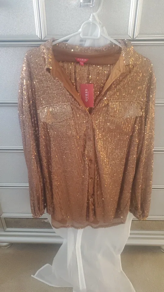 Guess Sequin Shirt & pant - Size M image indicator(5)