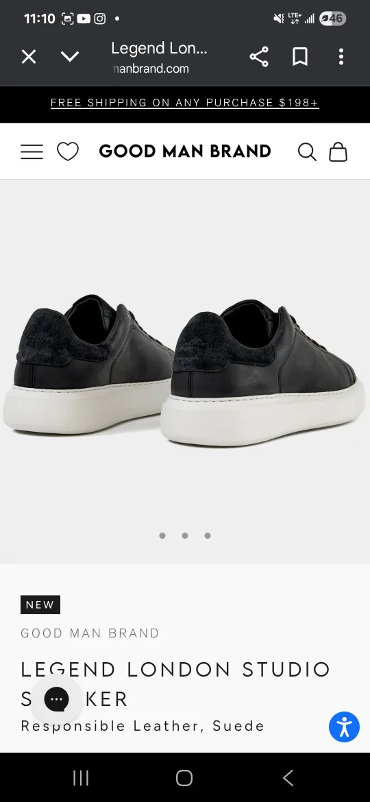 Good Man Brand Legend London Studio Sneaker image indicator(2)