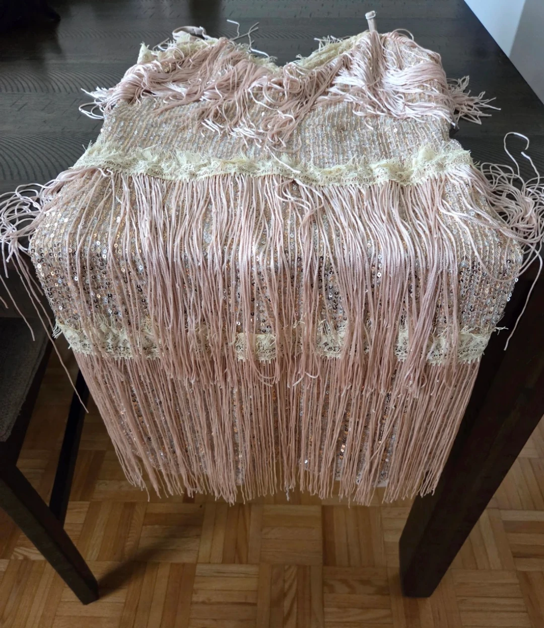 Fringe Sequin Dress - photo 3