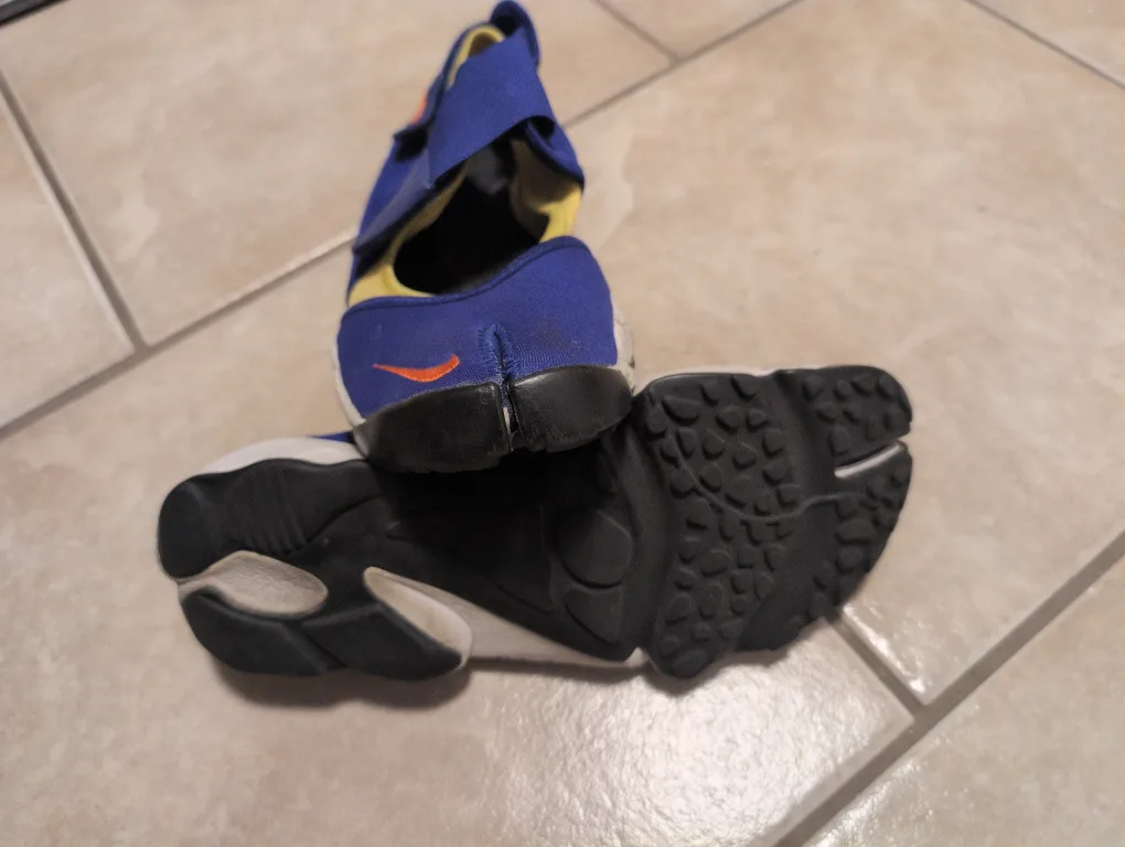 Nike Air Rift Shoes - Blue, Yellow image indicator(4)