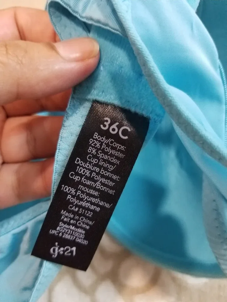 New  g:21 T-Shirt Bra - Size 36C image indicator(2)