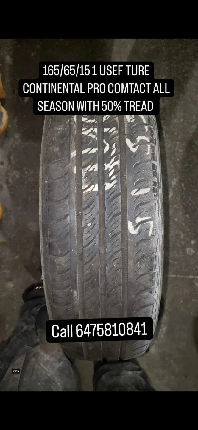 Continental ProContact All Season Tire 165/65/15 thumbnail