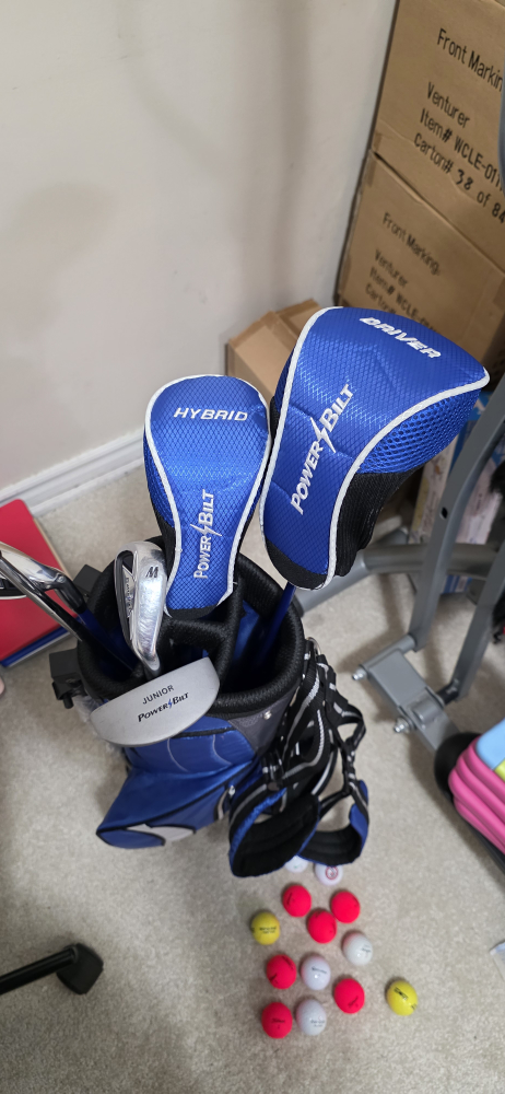 Powerbilt Junior Golf Set with Bag & Balls