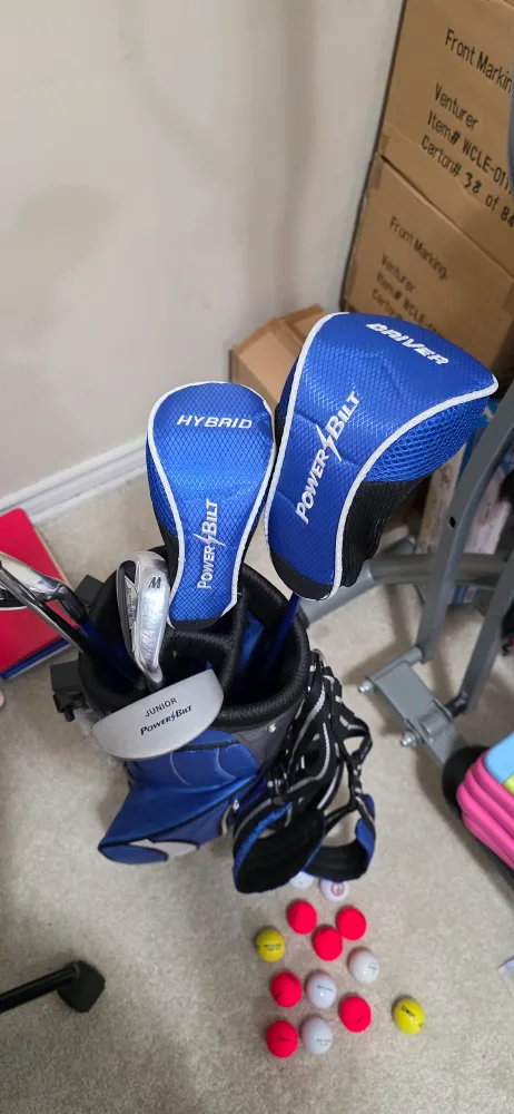 Powerbilt Junior Golf Set with Bag & Balls