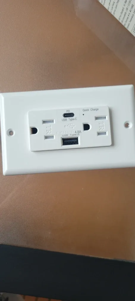 BESTTEN 24W QC3.0/2.0 Smart USB Type-C Receptacle