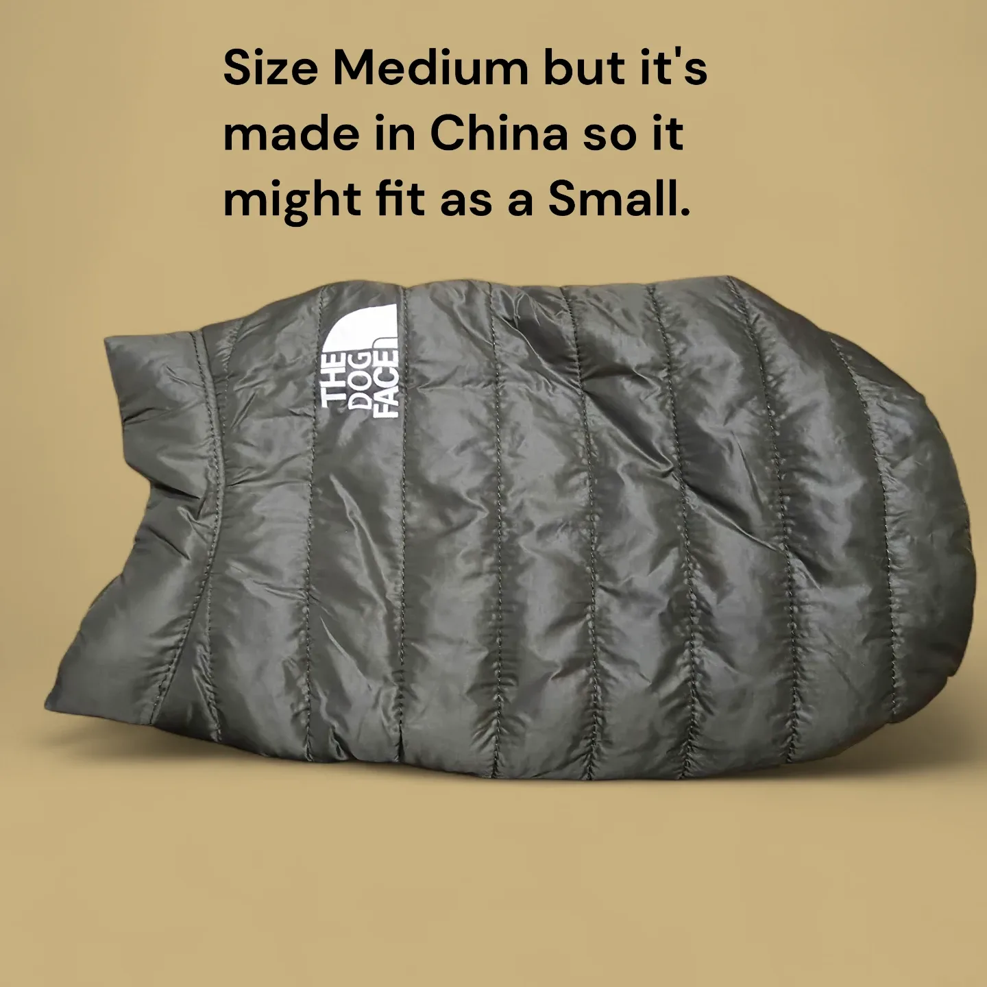 The Dog Face Puffer Vest - Size M (Fits like S) image indicator(5)