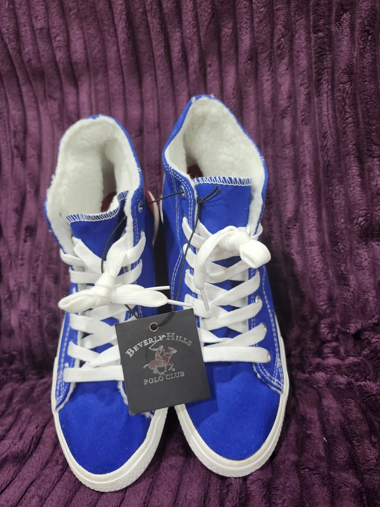 New Beverly Hills Polo Club High Top Sneakers - Size 8 - photo 2