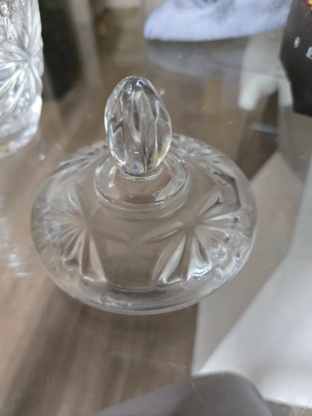 Crystal Candy Dish with Lid image indicator(3)