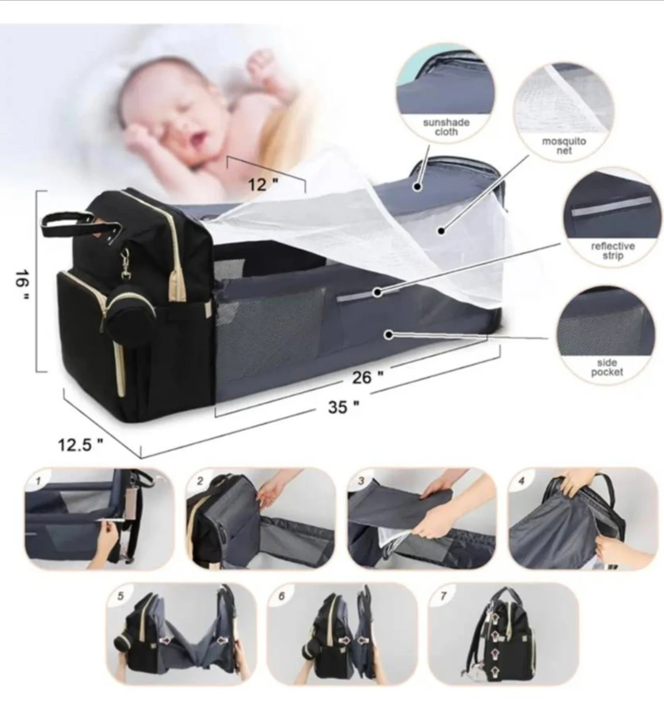 Diaper Bag Backpack - photo 2