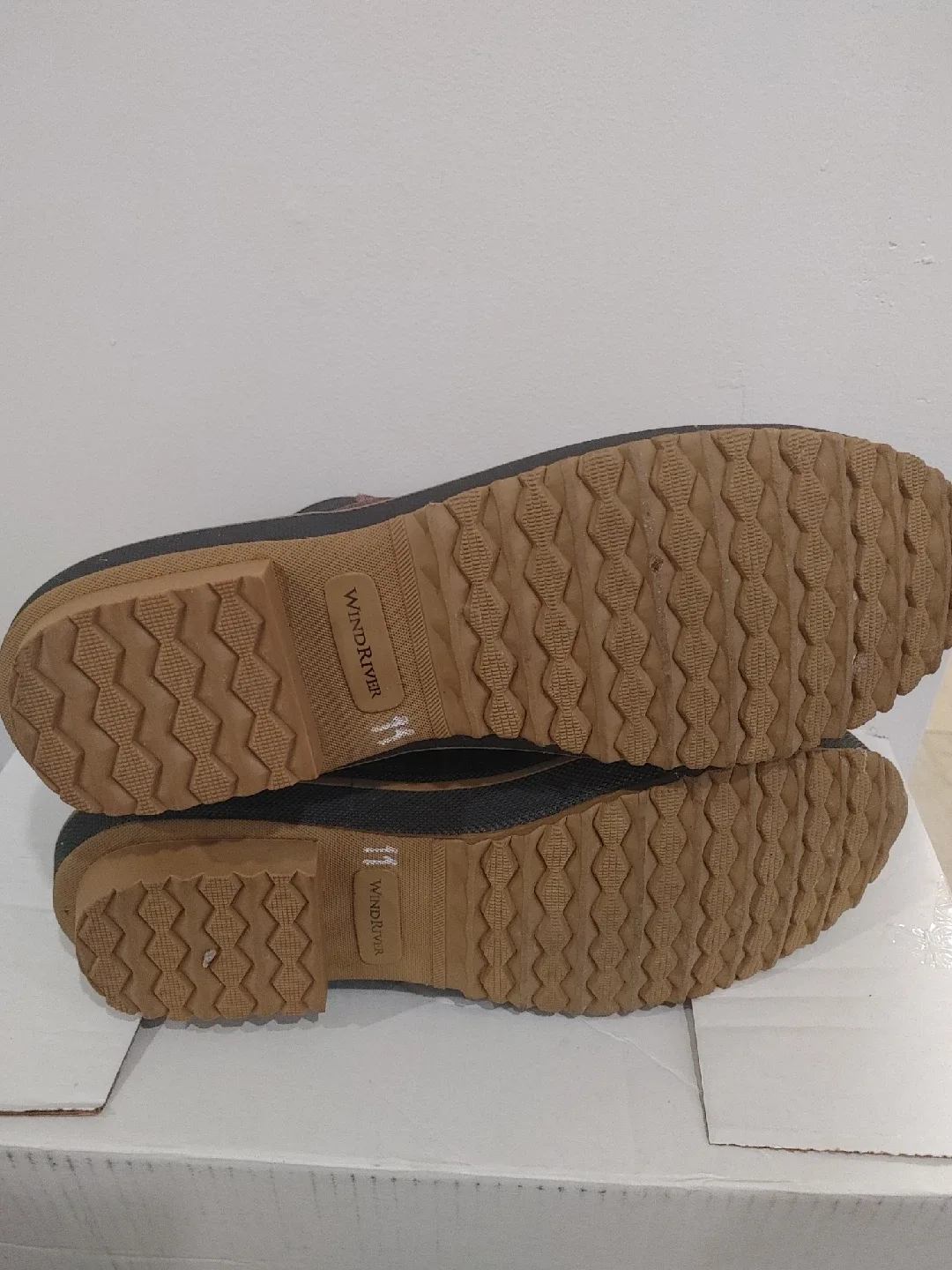 🧡MARK'S WIND RIVER RAIN LEATHER DUCK BOOTS FITS MENS 12 image indicator(5)