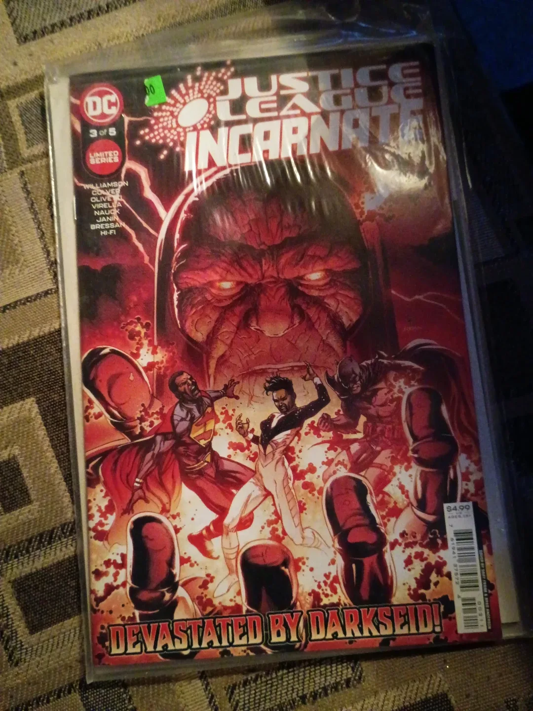 Justice League Incarnate #3 Comic Book